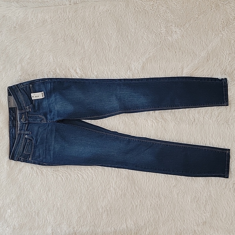 The Limited Dark Wash Skinny Jeans Women Size 2R NWT - Picture 1 of 11